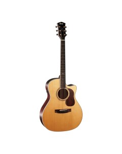 Электро акустическая гитара Gold A8 WCASE NAT с чехлом Cort