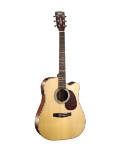 MR600F NS MR Series Электро акустическая гитара с вырезом цвет натуральный матовый Cort