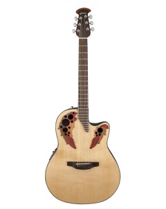 Электроакустическая гитара CE44 4 Celebrity Elite Mid Cutaway Natural Ovation
