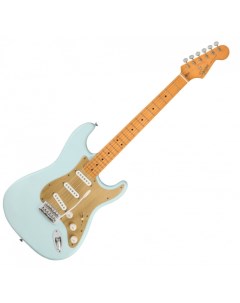 Электрогитара SQUIER 40th ANN Stratocaster MN Aged Hardware Satin Sonic Blue Fender