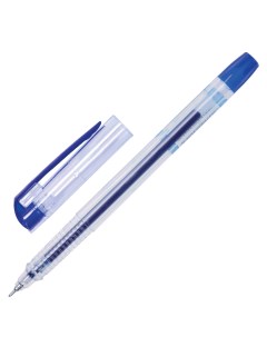 Ручка гелевая My King Gel синяя линия письма 0 4 мм 12 шт Pensan