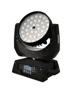 Прожектор полного движения LED MH LED 36х18 Zoom RGBWA UV Showlight