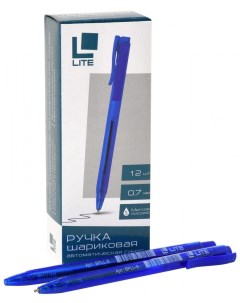 Ручка шариковая синий 12 шт Lite