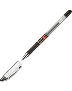 Ручка гелевая Max Gel 0 3мм черный резиновая манжетка 12шт Unimax