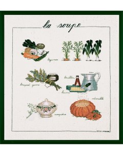 Набор для вышивания SOUPE Суп арт 1180 Le bonheur des dames