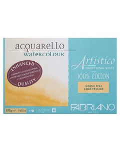 Альбом склейка Artistico Traditional White Фин для акварели 30 x 45 см 20 л 300 г Fabriano