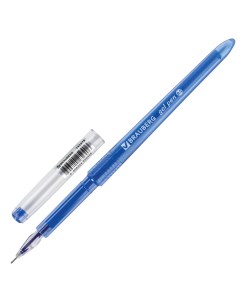 Ручка гелевая DIAMOND синяя игольчатый узел 0 5 мм линия письма 0 25 мм 24 шт Brauberg