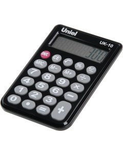 Калькулятор UK 10K черный СU101 Uniel