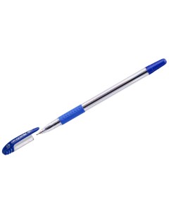 Ручка шариковая Pronto синяя 0 7мм грип штрих код 12шт Cello