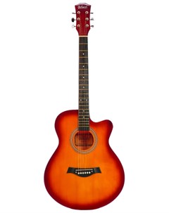 Акустическая гитара с анкером матовая Санбёрст Липа 4 4 40 дюйм BC4020 SB Belucci