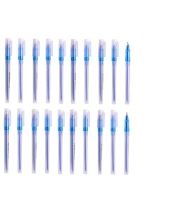 Шариковая ручка MC Basir Best на масляной основе MC 1157 цвет чернил синий 20 штук Mc-basir