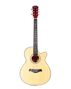 Акустическая гитара с анкером глянцевая Натур цвет Липа 4 4 40 дюйм BC4010 N Belucci