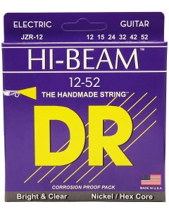 Струны для электрогитары JZR 12 HI BEAM Dr string