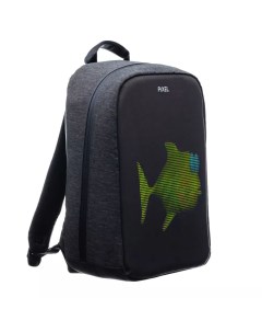 Рюкзак с LED дисплеем MAX GRAFIT цвет темно серый PXMAXGR02 Pixel