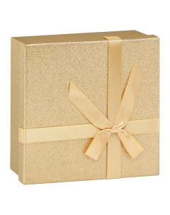 Коробка подарочная 19 x 19 x 11 см золото Ad trend