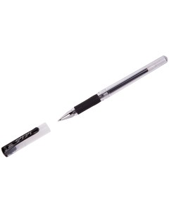 Ручка гелевая Jell Belle черная 0 5мм грип 12шт Crown