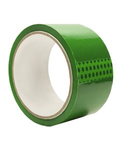 Клейкая лента упаковочная зеленая шир 48мм дл 40м 45 мкм полипропилен Silwerhof