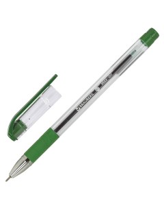 Ручка шариковая Max Oil 142144 зеленая 0 7 мм 1 шт Brauberg