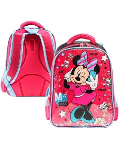 Рюкзак школьный Music 39 см х 30 см х 14 см Минни Маус Disney