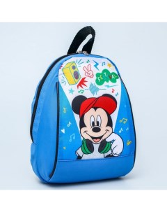 Рюкзак детский 20 13 26 отд на молнии голубой Микки Маус и его друзья Disney