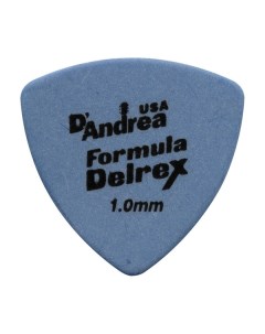 Медиаторы D Andrea RD346 100 Formula Delrex 72шт треугольные матовая поверхность D'andrea