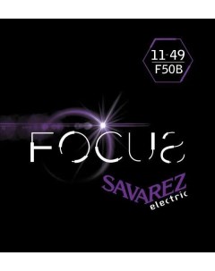 F50b Electric Focus 011 049 струны для электрогитары Savarez