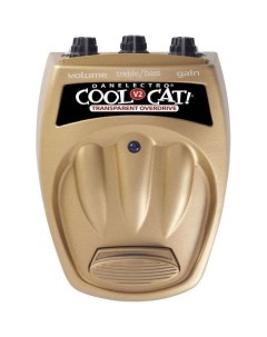 Гитарная педаль эффектов примочка CTO2 Cool Cat Transparent Overdrive V2 Danelectro