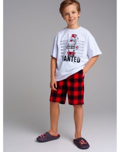 Комплект для мальчиков фуфайка футболка трикотажная шорты текстильные Playtoday tween