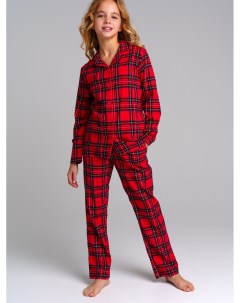 Пижама текстильная для девочек Playtoday tween