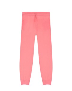 Розовые брюки из кашемира детские Dolce&gabbana