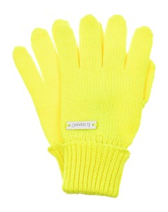 Желтые перчатки из шерсти детские Il trenino
