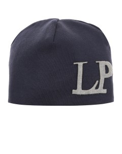 Синяя шапка с лого детская La perla