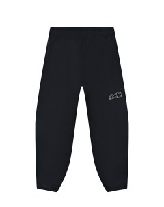 Черные спортивные брюки с лого детские Molo