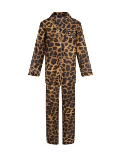 Леопардовый комплект рубашка и брюки Natayakim