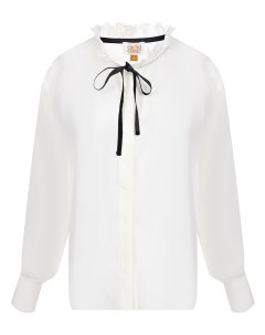 Белая блузка для беременных Cache coeur