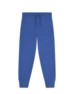 Синие спортивные брюки из кашемира детские Dolce&gabbana