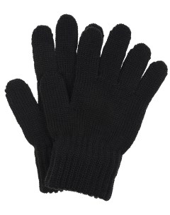 Черные базовые перчатки детские Catya