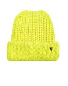 Желтая шапка с широким отворотом детская Il trenino