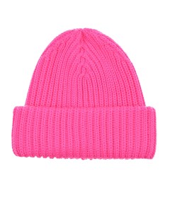 Розовая шапка из смесовой шерсти детская Catya