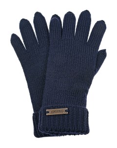 Двойные темно синие перчатки детские Il trenino