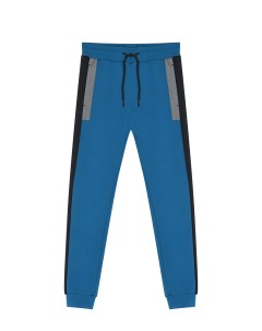 Синие спортивные брюки с лампасами детские Antony morato