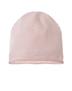 Розовая шапка из шерсти и кашемира детская Per te