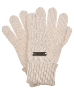 Бежевые перчатки с кашемиром детские Il trenino