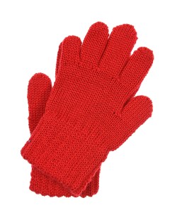 Красные перчатки из шерсти детские Maximo