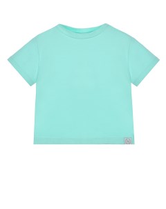 Базовая футболка мятного цвета детская Dan maralex