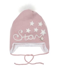 Розовая шапка с надписью Star детская Il trenino