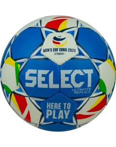 Мяч гандбольный Ultimate EHF Euro Men Replica v24 EHF Appr 3571854487 р 3 Select