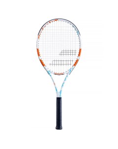Ракетка для большого тенниса Evoke 102 Gr1 121225 197 бело оранжево бирюзовый Babolat