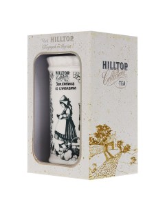 Чай черный Земляника со сливками листовой 125 г Hilltop