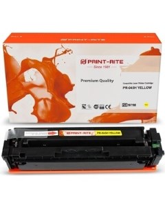 Картридж TFC450YPU1J PR 045H YELLOW 045H yellow 2200стр для Canon LBP 611Cn 613Cdw 631Cn 633Cdw 635C Print-rite